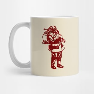 Vintage Santa Mug